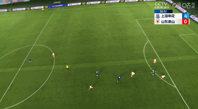 1720270985777001318.gif 赛事注册-【中超】马莱莱戴帽于汉超替补建功 申花6比0泰山