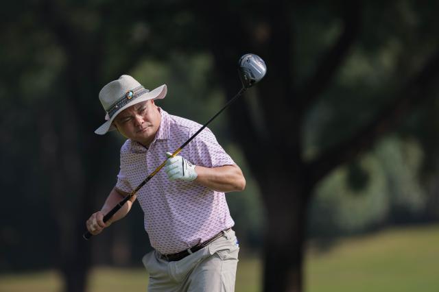 1697722930833089178.jpg 世界赛赛程-中巡赛三菱电机赛三人领先 小美女倪梓心自评70分